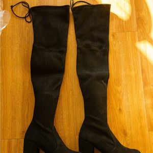 New Stuart Weitzman Tieland 70mm Block Heeled Over-the-knee Boots